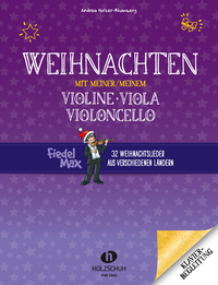 Vorderes Coverbild Weihnachten mit meiner/meinem Violine, Viola, Violoncello