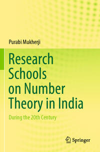Vorderes Coverbild Research Schools on Number Theory in India