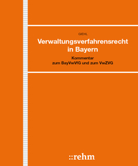 Vorderes Coverbild Verwaltungsverfahrensrecht in Bayern