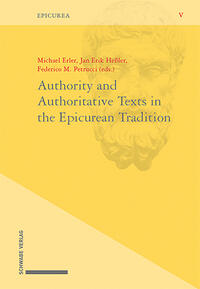 Vorderes Coverbild Authority and Authoritative Texts in the Epicurean Tradition