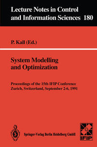 Vorderes Coverbild System Modelling and Optimization
