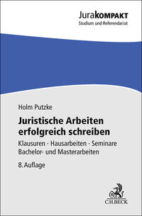Vorderes Coverbild Jura kompakt / Juristische Arbeiten erfolgreich schreiben