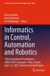 Vorderes Coverbild Informatics in Control, Automation and Robotics