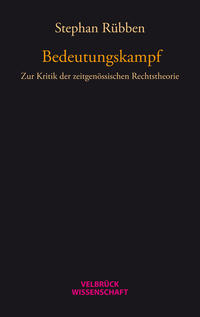 Vorderes Coverbild Bedeutungskampf