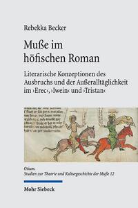 Vorderes Coverbild Muße im höfischen Roman
