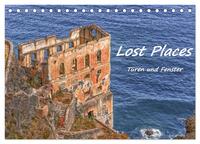 Vorderes Coverbild Lost Places - Türen und Fenster (Tischkalender 2025 DIN A5 quer), CALVENDO Monatskalender