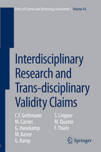 Vorderes Coverbild Interdisciplinary Research and Trans-disciplinary Validity Claims