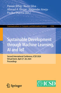 Vorderes Coverbild Sustainable Development through Machine Learning, AI and IoT