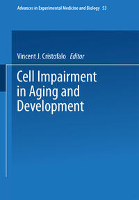 Vorderes Coverbild Cell Impairment in Aging and Development