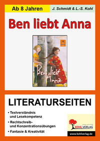 Vorderes Coverbild Ben liebt Anna - Literaturseiten