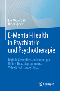 Vorderes Coverbild E-Mental-Health in Psychiatrie und Psychotherapie