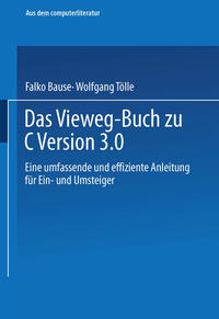Vorderes Coverbild Das Vieweg-Buch zu C++ Version 3