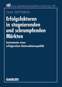 Vorderes Coverbild Erfolgsfaktoren in stagnierenden und schrumpfenden Märkten