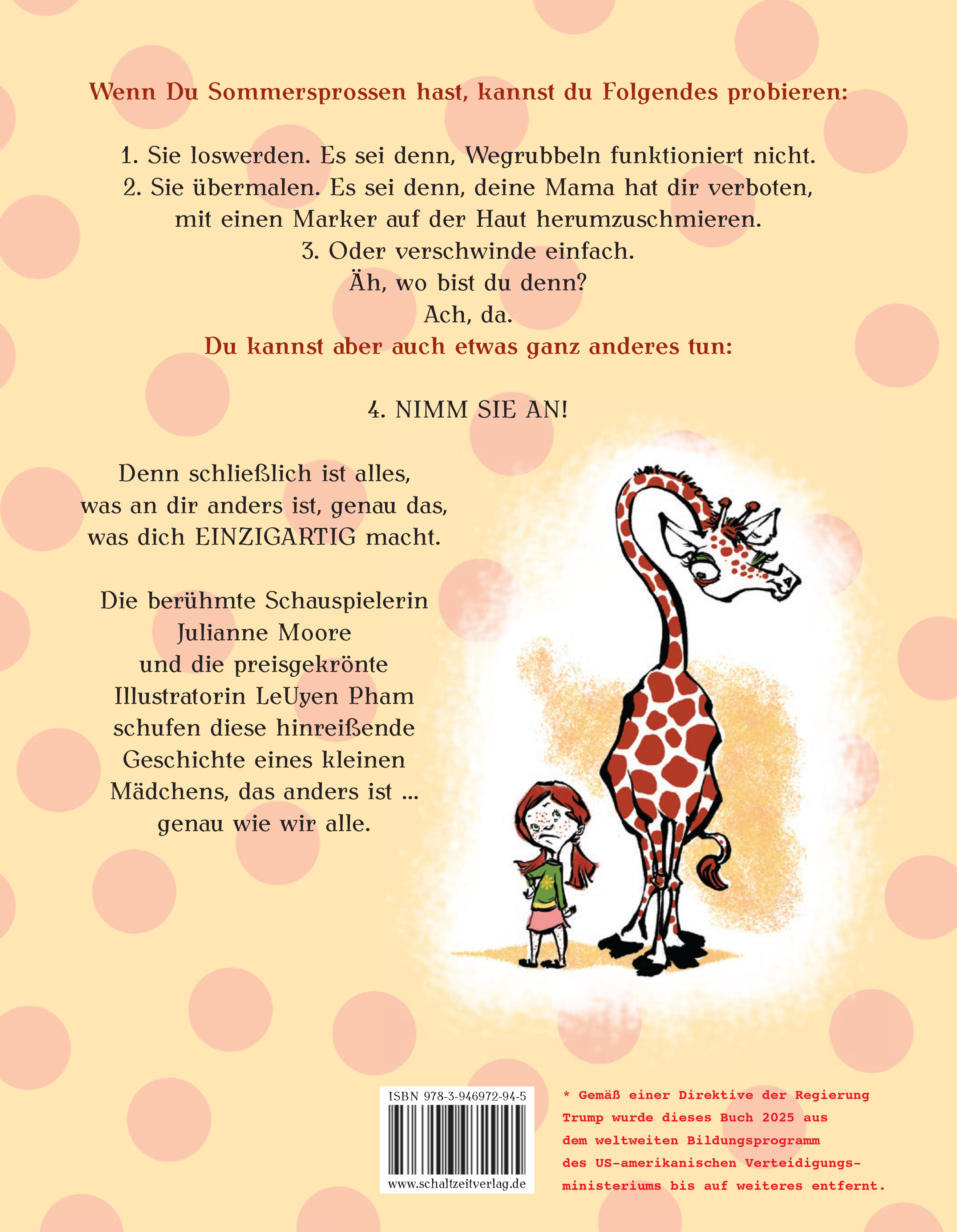 Rückseitencover Streuselnase Erdbeerkopf