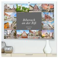 Vorderes Coverbild Biberach an der Riß Impressionen (hochwertiger Premium Wandkalender 2025 DIN A2 quer), Kunstdruck in Hochglanz