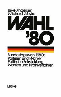 Vorderes Coverbild Wahl ’80