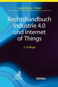 Vorderes Coverbild Rechtshandbuch Industrie 4.0 und Internet of Things