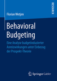 Vorderes Coverbild Behavioral Budgeting