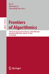 Vorderes Coverbild Frontiers of Algorithmics