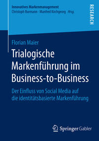 Vorderes Coverbild Trialogische Markenführung im Business-to-Business