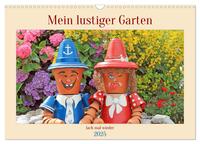 Vorderes Coverbild Mein Lustiger Garten, lach mal wieder (Wandkalender 2025 DIN A3 quer), CALVENDO Monatskalender