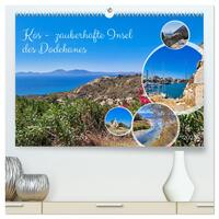 Vorderes Coverbild Kos - zauberhafte Insel des Dodekanes (hochwertiger Premium Wandkalender 2025 DIN A2 quer), Kunstdruck in Hochglanz