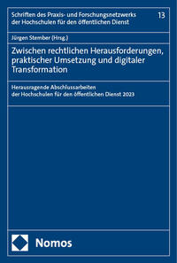 Vorderes Coverbild Zwischen rechtlichen Herausforderungen, praktischer Umsetzung und digitaler Transformation