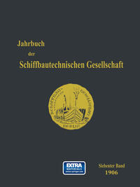 Vorderes Coverbild Jahrbuch der Schiffbautechnischen Gesellschaft