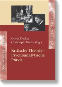 Vorderes Coverbild Kritische Theorie – Psychoanalytische Praxis