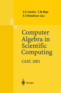 Vorderes Coverbild Computer Algebra in Scientific Computing CASC 2001