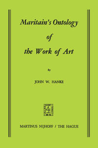 Vorderes Coverbild Maritain’s Ontology of the Work of Art
