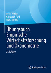 Vorderes Coverbild Übungsbuch Empirische Wirtschaftsforschung und Ökonometrie