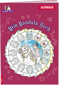 Vorderes Coverbild schleich® Horse Club™ – Mein Mandala-Buch