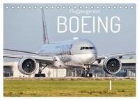 Vorderes Coverbild Flugzeuge von Boeing (Tischkalender 2025 DIN A5 quer), CALVENDO Monatskalender