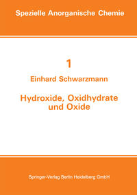 Vorderes Coverbild Hydroxide, Oxidhydrate und Oxide