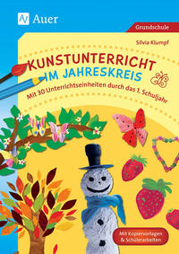 Vorderes Coverbild Kunstunterricht im Jahreskreis