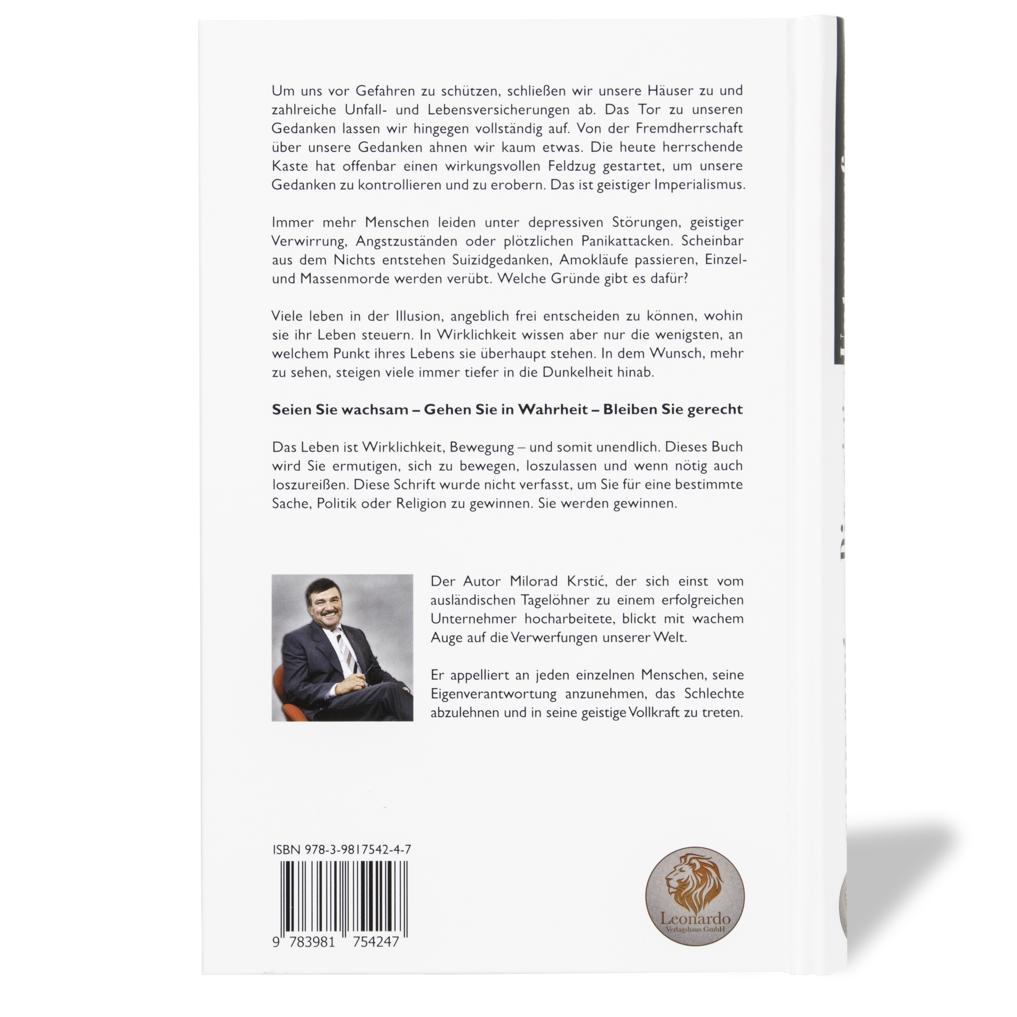 Rückseitencover Die geistige Unterwerfung