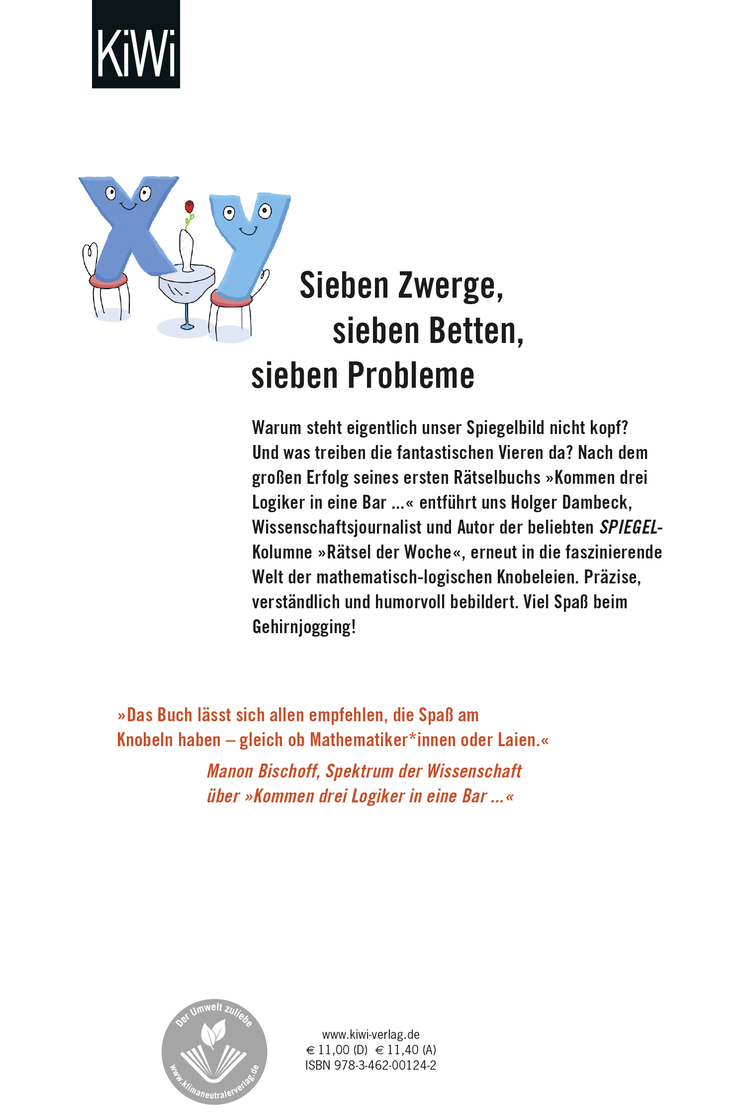 Rückseitencover Blind Date mit zwei Unbekannten