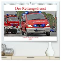 Vorderes Coverbild Der Rettungsdienst (hochwertiger Premium Wandkalender 2025 DIN A2 quer), Kunstdruck in Hochglanz