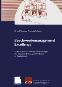 Vorderes Coverbild Beschwerdemanagement Excellence