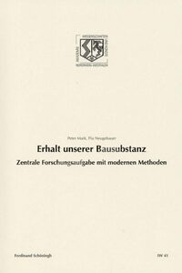 Vorderes Coverbild Erhalt unserer Bausubstanz