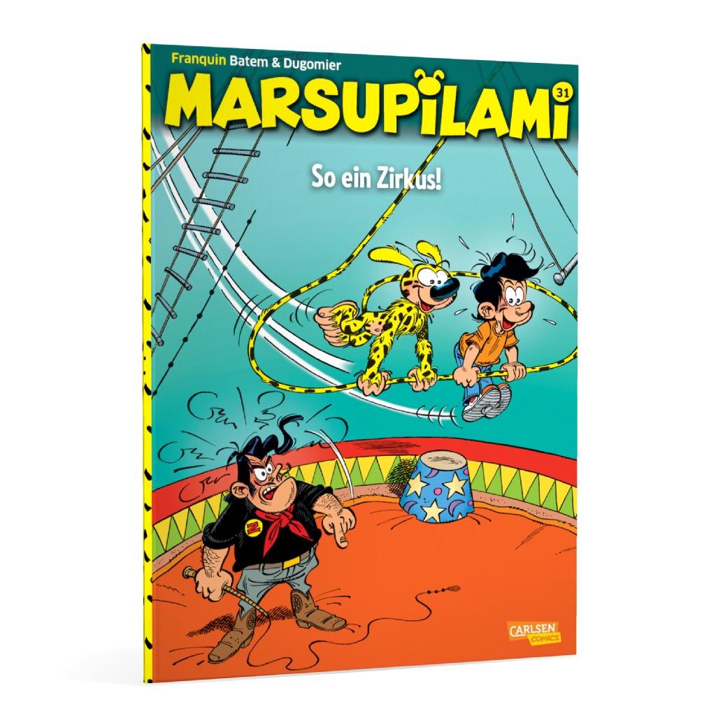 Beispielinhalt (Bild) Marsupilami 31: So ein Zirkus!