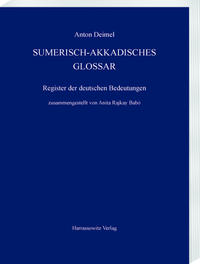 Vorderes Coverbild Sumerisch-Akkadisches Glossar