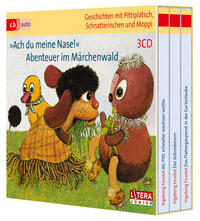 Vorderes Coverbild Geschichten mit Pittiplatsch, Schnatterinchen und Moppi "Ach du meine Nase!" Abenteuer im Märchenwald