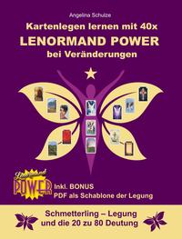 Vorderes Coverbild Kartenlegen lernen mit 40x Lenormand Power bei Veränderungen