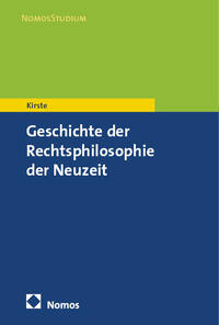 Vorderes Coverbild Geschichte der Rechtsphilosophie der Neuzeit