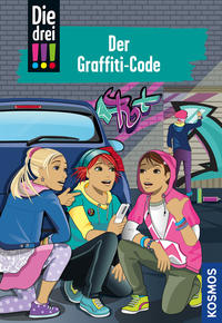 Vorderes Coverbild Die drei !!!, 64, Der Graffiti-Code