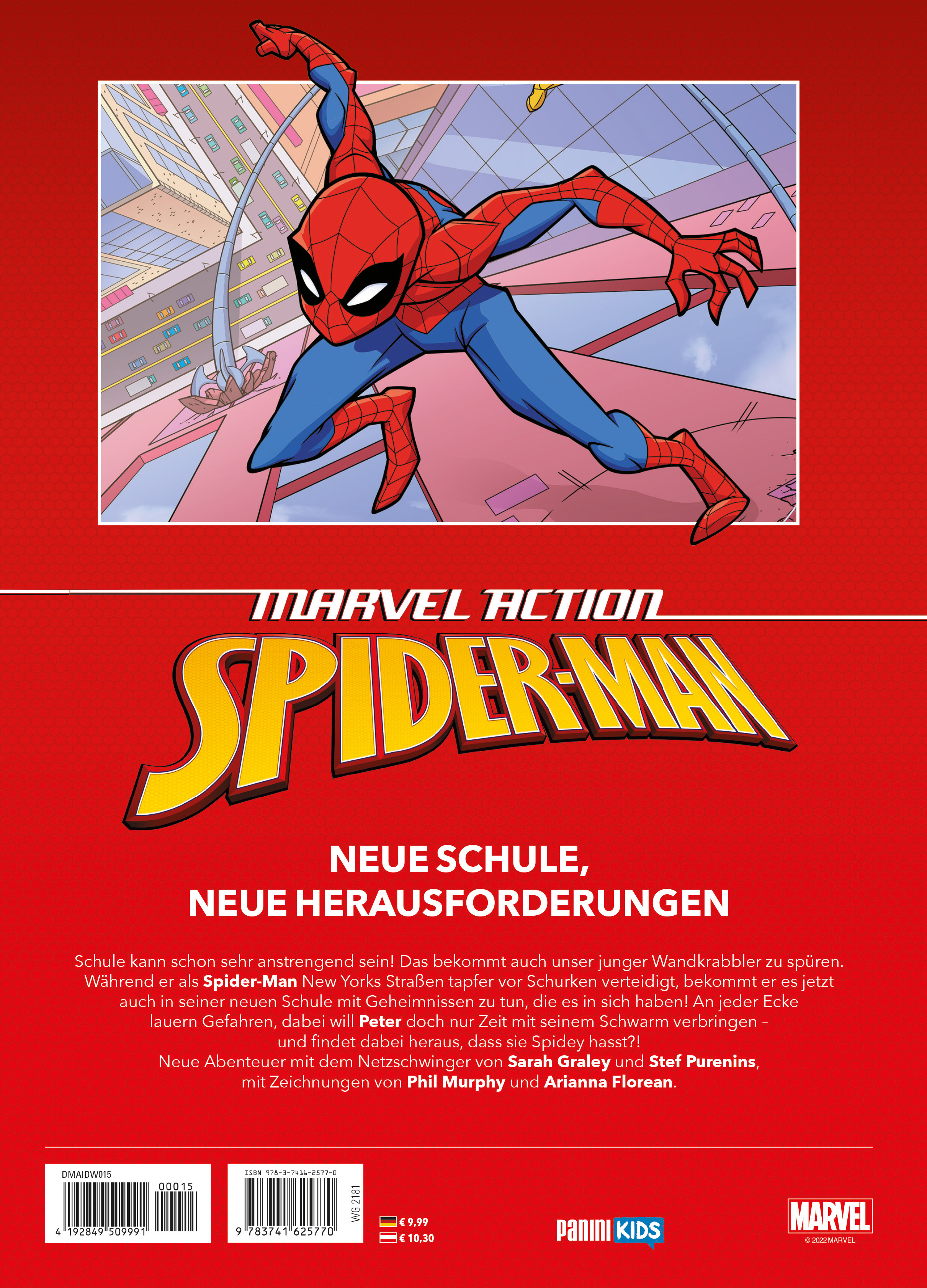Rückseitencover Marvel Action: Spider-Man
