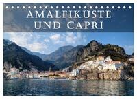 Vorderes Coverbild Amalfiküste und Capri (Tischkalender 2025 DIN A5 quer), CALVENDO Monatskalender