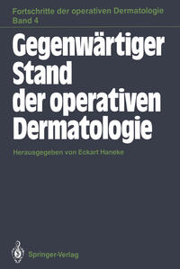 Vorderes Coverbild Gegenwärtiger Stand der operativen Dermatologie
